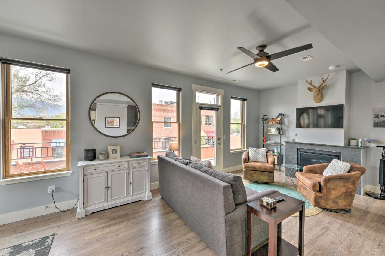 0660 Downtown Salida Condo With Balcony Exterior foto