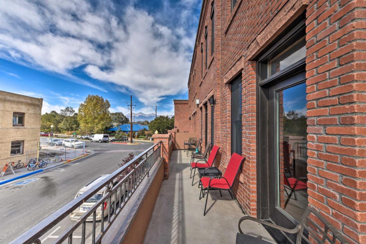 0660 Downtown Salida Condo With Balcony Exterior foto